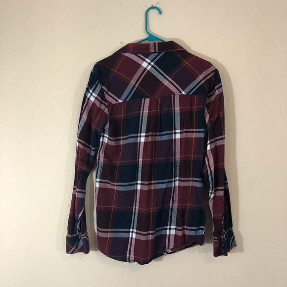 Empyre Surplus Co. Flannel plaid button down - Picture 2 of 5